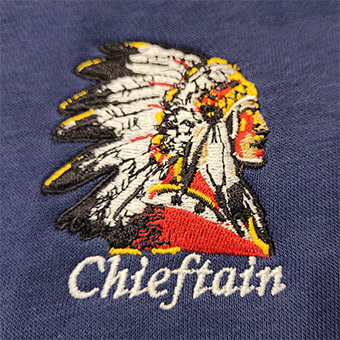 Chieftan Embroidery